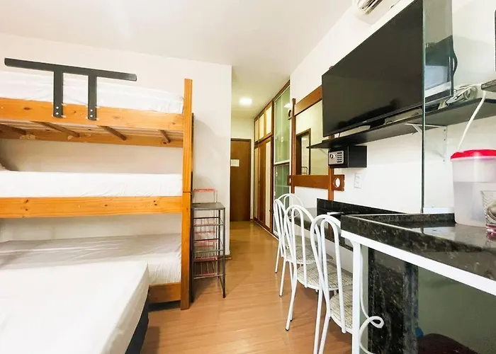 Apartamento Com Estrutura De Hotel Ab